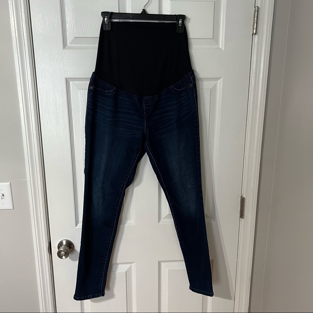 Isabel Maternity Skinny Size 6 Dark Wash Jeans